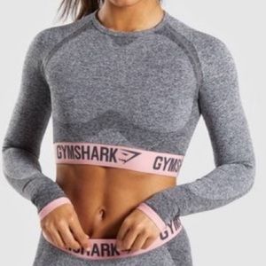 Gymshark long sleeve crop top